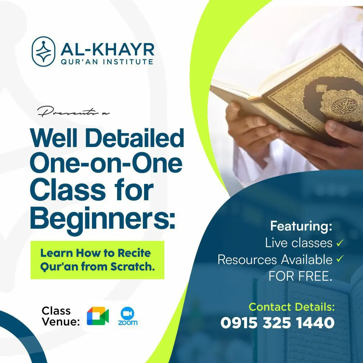 Beginner Recitation (13+)