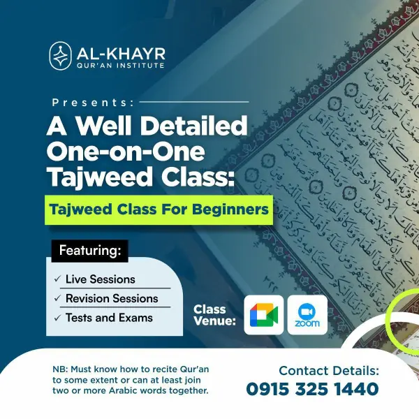 Tajweed Mastery (15+)